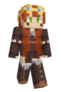 WolfMelons Minecraft avatar full body