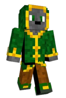 WolfWarlock Minecraft avatar full body