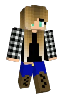Wolf_Girl_47 Minecraft avatar full body