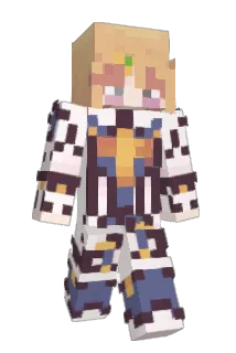 Wolfadoodle Minecraft avatar full body