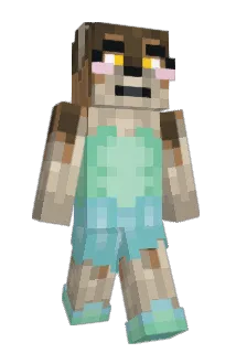 Wolfalms Minecraft avatar full body