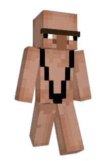 Wolfell Minecraft avatar full body