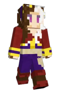 Wolfentine Minecraft avatar full body