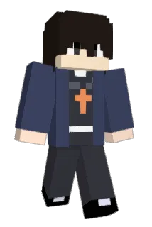 Wolferia Minecraft avatar full body