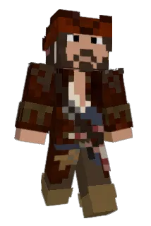 WolffDog Minecraft avatar full body