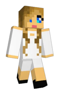 Wolffamiliar Minecraft avatar full body