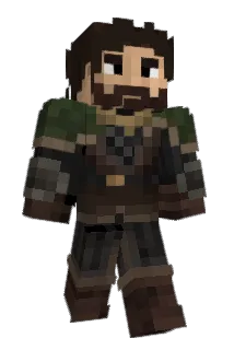 Wolfguar Minecraft avatar full body