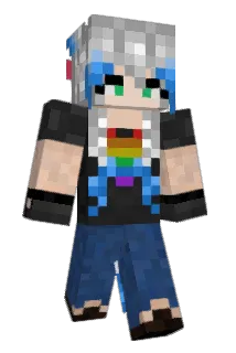 WolfieTheOracle Minecraft avatar full body