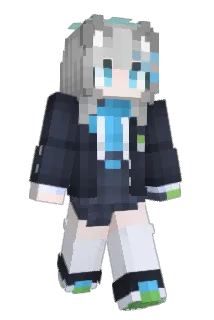 Wolfii58 Minecraft avatar full body
