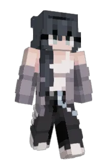 Wolfilla Minecraft avatar full body
