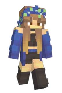 Wolfina001 Minecraft avatar full body