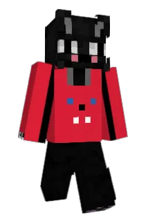Wolfineko Minecraft avatar full body