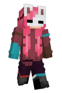 Wolfire Minecraft avatar full body