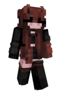 Wolfn1x Minecraft avatar full body