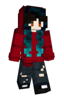 WolfnOtter Minecraft avatar full body