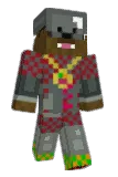 Wolfshell Minecraft avatar full body