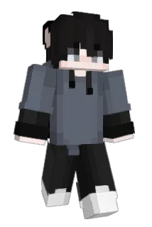 Wolfsix Minecraft avatar full body