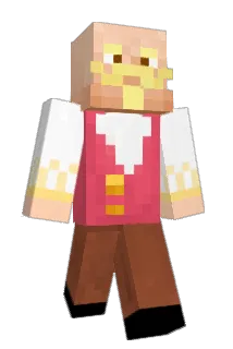 Wolfskin Minecraft avatar full body