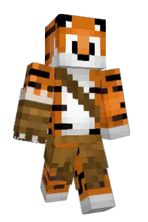 Wolftiger13 Minecraft avatar full body