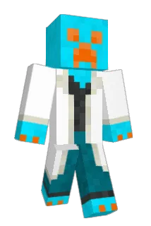 Wolfve Minecraft avatar full body
