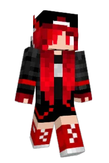 Wolfy1345 Minecraft avatar full body