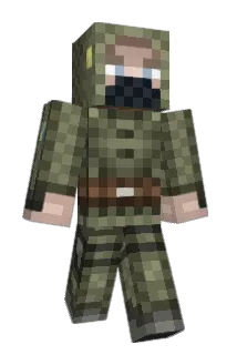 WolfyBarge Minecraft avatar full body