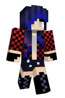 WolfyBent Minecraft avatar full body