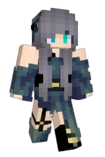 WolfyLuna12 Minecraft avatar full body