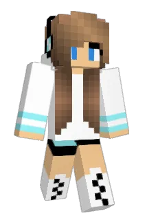 WolfyNinja101 Minecraft avatar full body