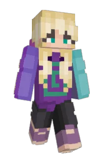 WolfyPlayz3000 Minecraft avatar full body
