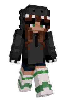 WolfyRose196 Minecraft avatar full body