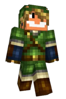 Wolfyman Minecraft avatar full body