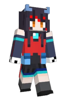 WoliSelene Minecraft avatar full body