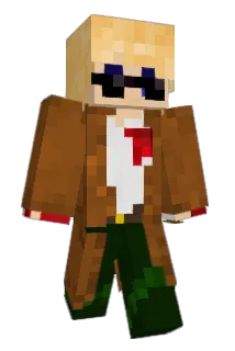 Wolkstaart Minecraft avatar full body