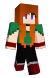 Wolvefire Minecraft avatar full body