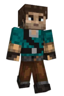 Wolvfer Minecraft avatar full body