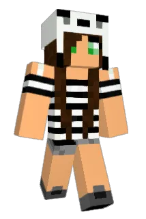 Womanfactory Minecraft avatar full body
