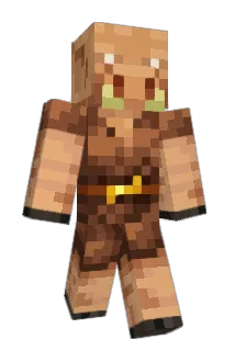 Wonblock Minecraft avatar full body