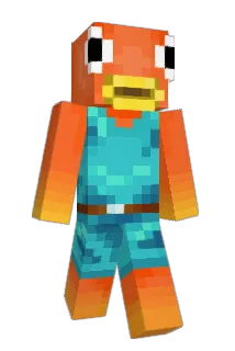 Woodchat Minecraft avatar full body