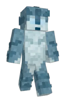 WoolfKid Minecraft avatar full body