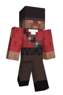 Woolong Minecraft avatar full body