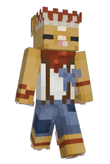 Woolydroidle Minecraft avatar full body