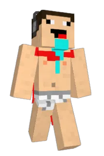 WoozyStarfish Minecraft avatar full body