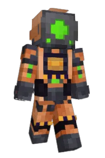 Worker_Bot Minecraft avatar full body