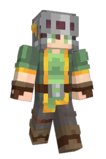 WorldofTux Minecraft avatar full body