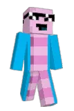 WormGO Minecraft avatar full body