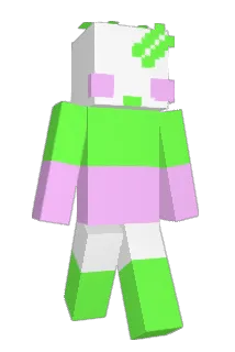 Worm_Deltarune Minecraft avatar full body