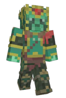 Wormhug Minecraft avatar full body