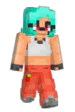 Wormslop Minecraft avatar full body