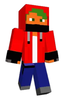 WortelBV Minecraft avatar full body